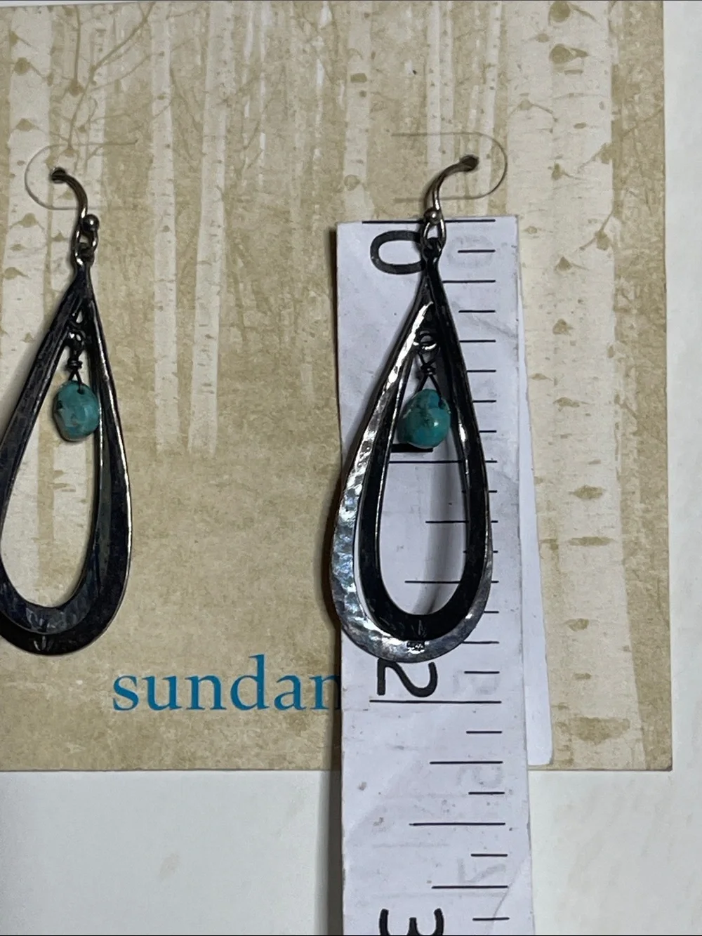 Sundance layered teardrop
